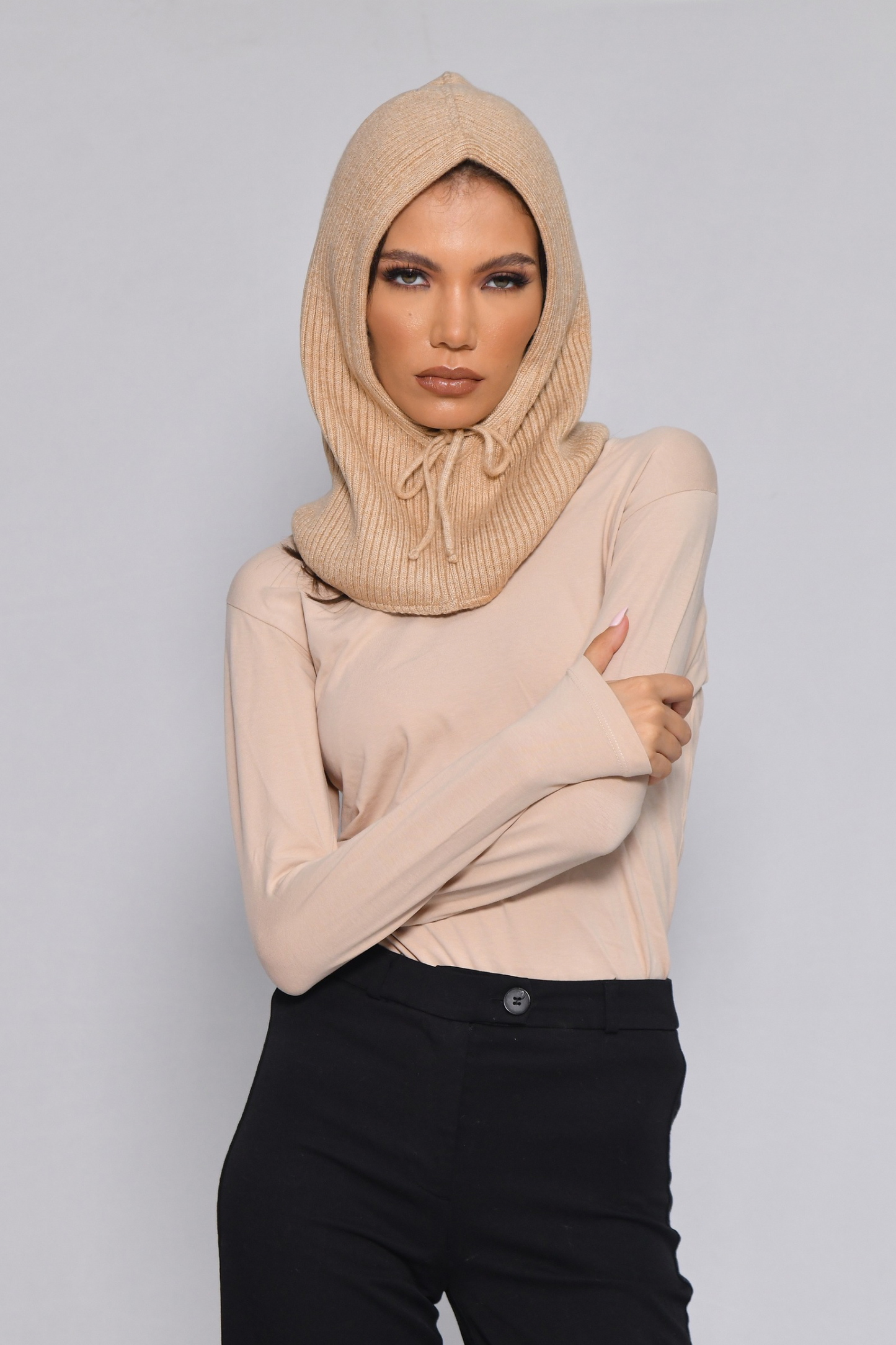 SNOODY KNITTY cagoule