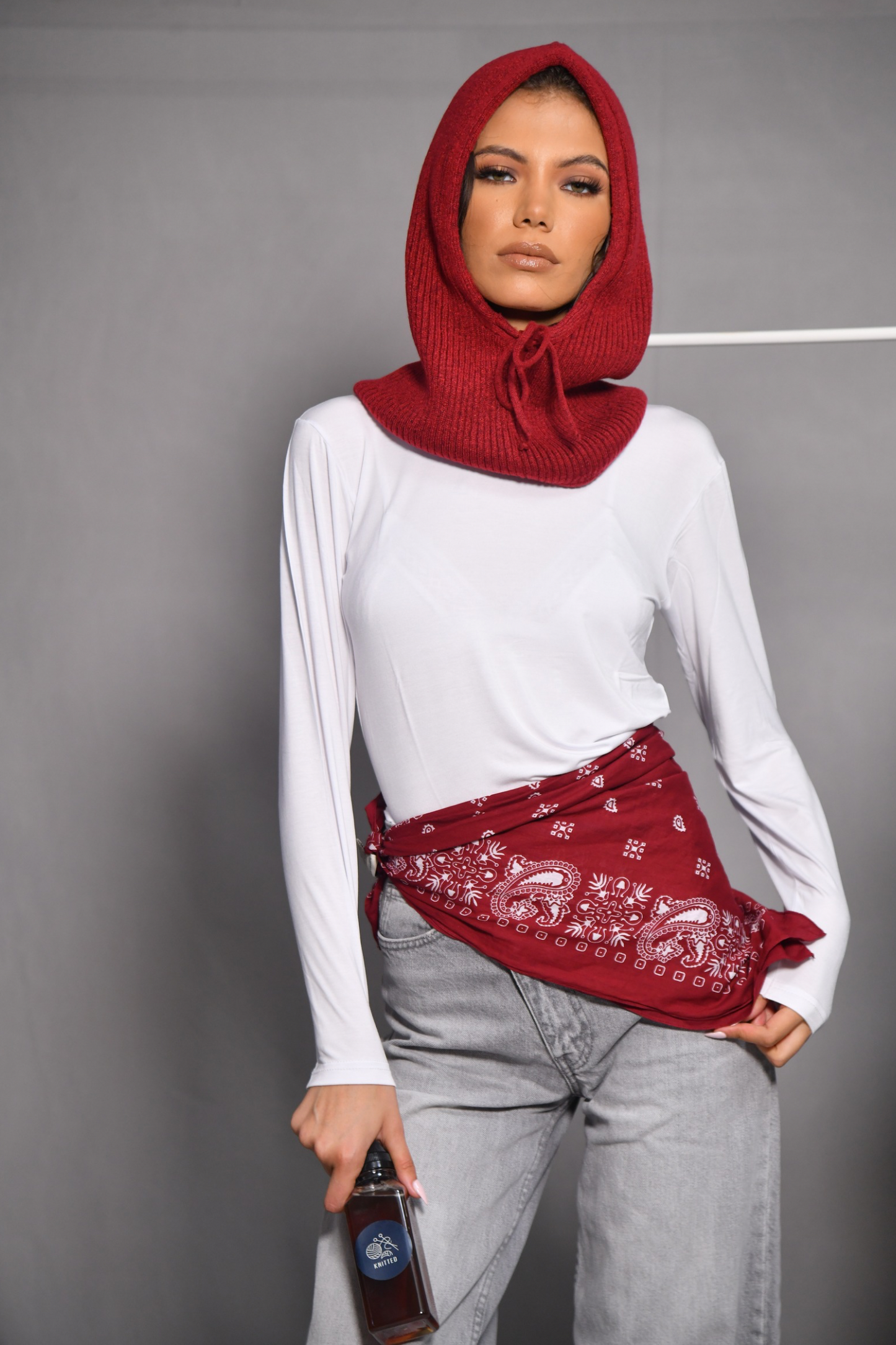 SNOODY KNITTY cagoule