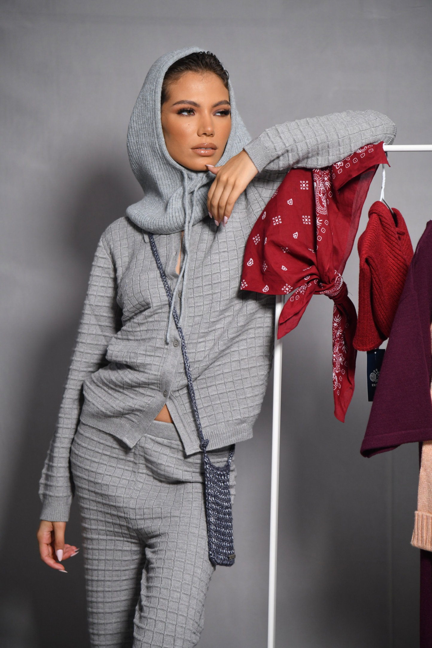 SNOODY KNITTY cagoule